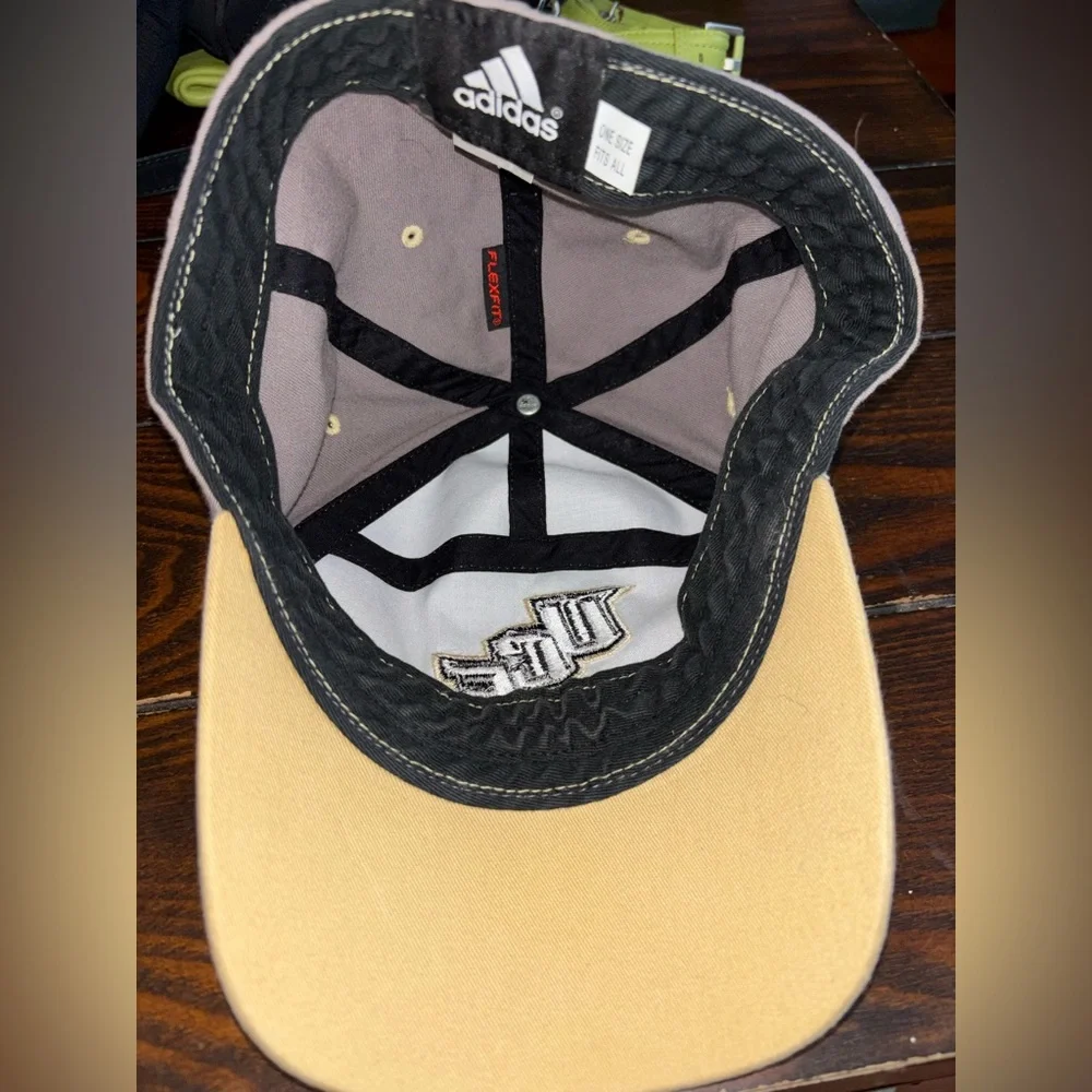 Adidas UCF Gray and Gold Cap